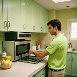 Microwave Install